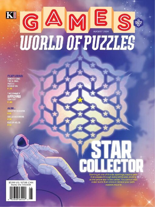 Title details for Games World of Puzzles by Kappa Publishing Group, Inc. - Available